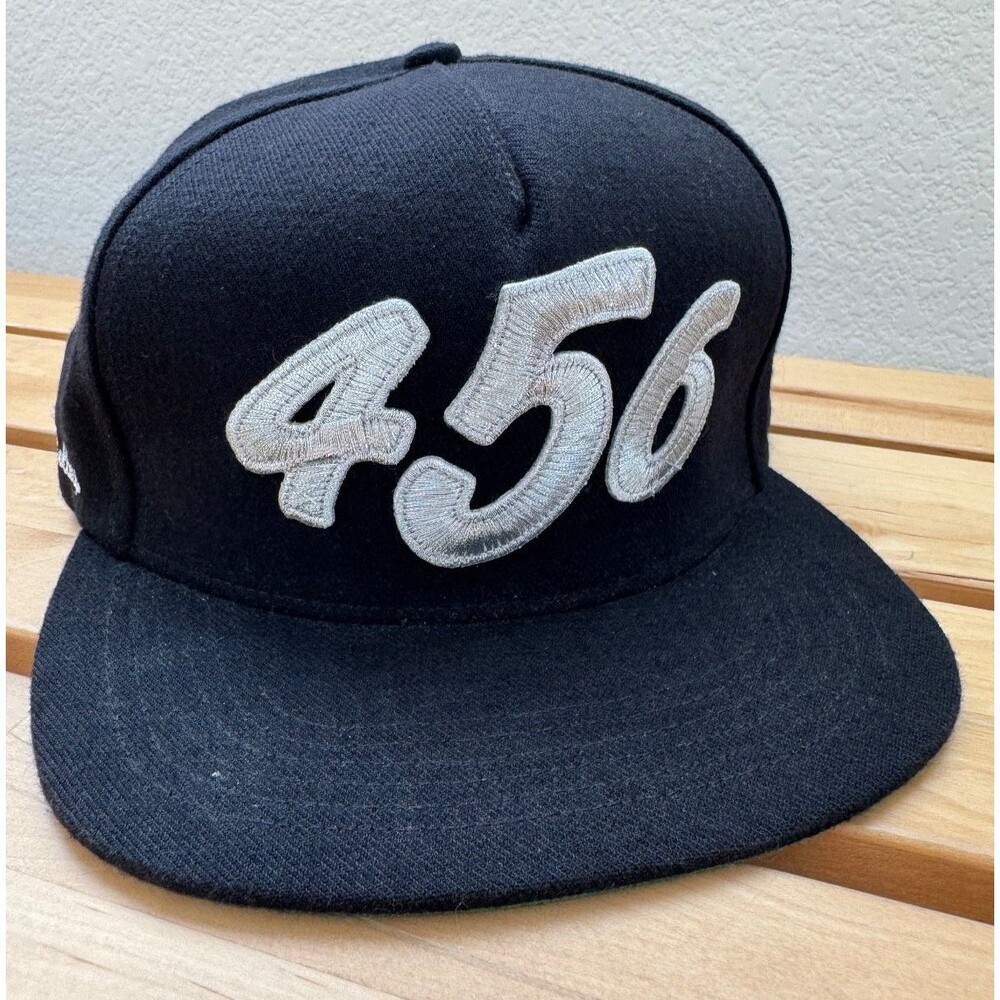 Supreme 456 Holy Rollers Snap Back Hat Black Embroidered Cap- size OS